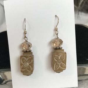 Custom hand made earrings - EUC